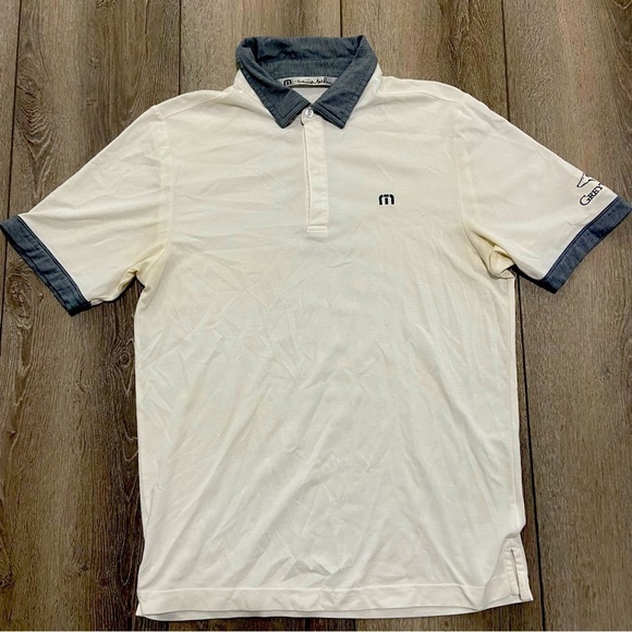 Travis Mathew’s Quarter Button Up Golf Shirt Size Small - Picture 2 of 4